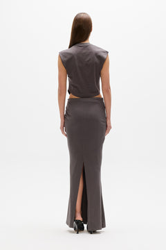 SORAYA SKIRT - CHARCOAL