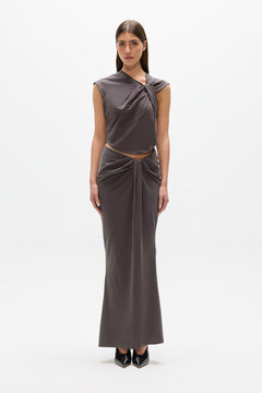 SORAYA SKIRT - CHARCOAL