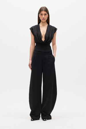 TESSIE TOP - BLACK
