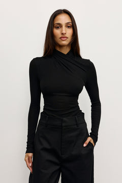 TONIA TOP - BLACK