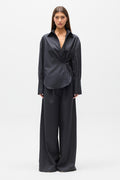 TOKO TOP - GREY STRIPE