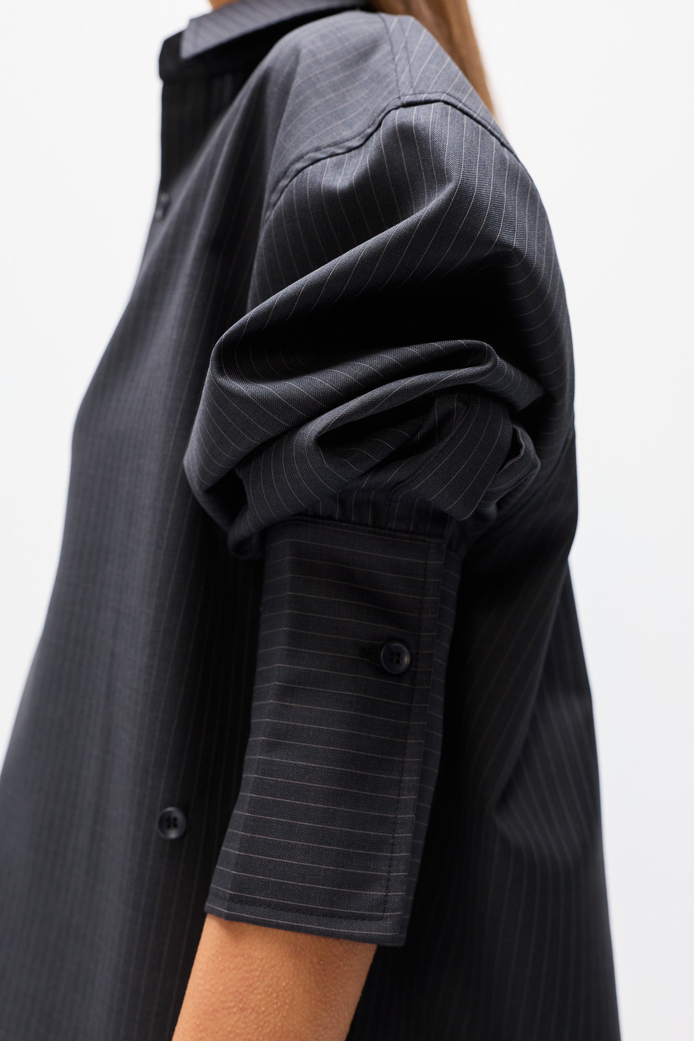 TOKO TOP - GREY STRIPE