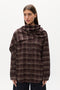 VAUGHN CAPE SHIRT - PLAID