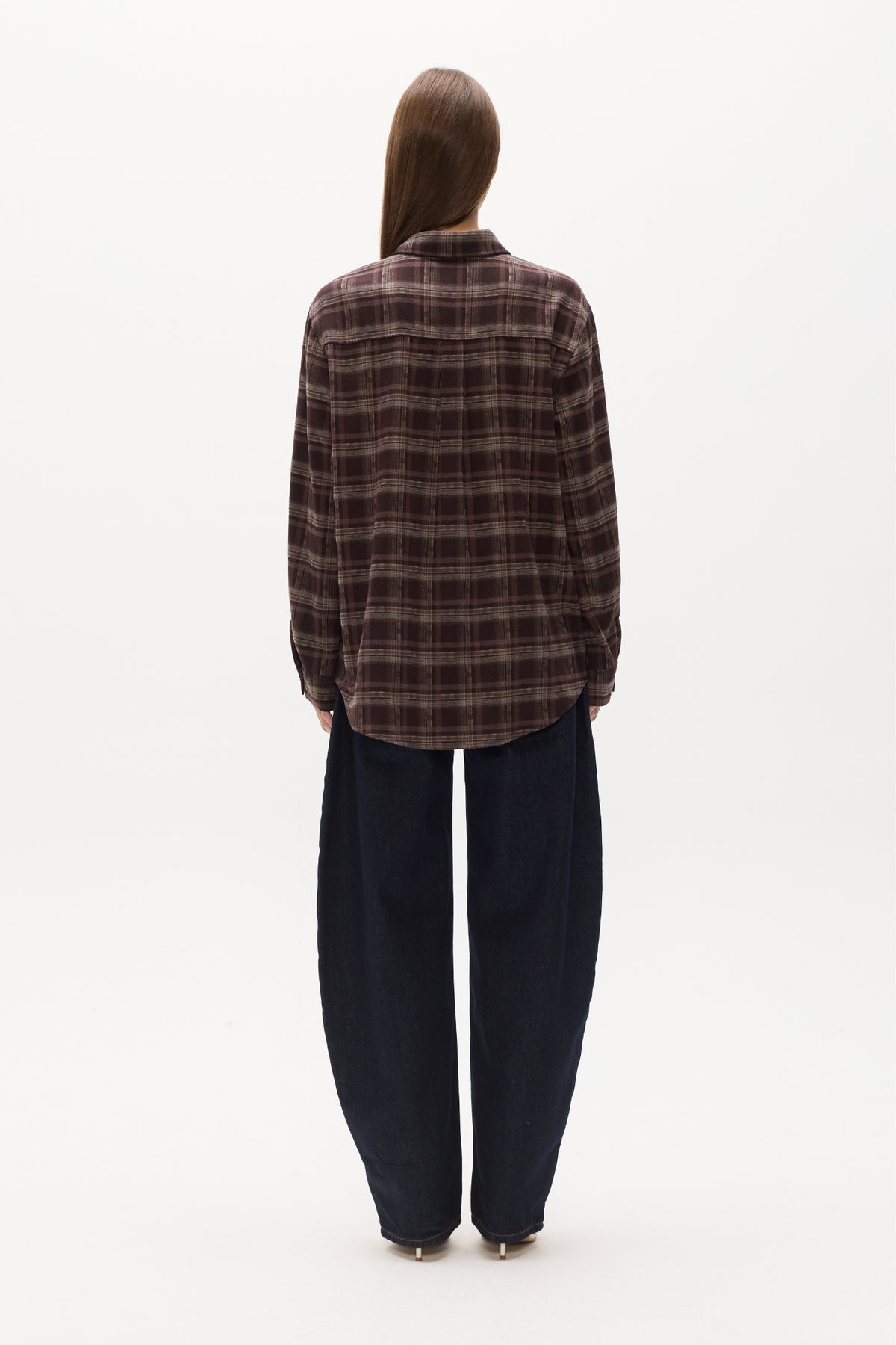 VAUGHN CAPE SHIRT - PLAID