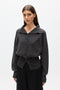VIOLETTE KNIT CARDIGAN - BLACK