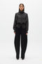 VIOLETTE KNIT CARDIGAN - BLACK