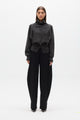 VIOLETTE KNIT CARDIGAN - BLACK