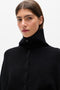 VIOLETTE KNIT CARDIGAN - BLACK