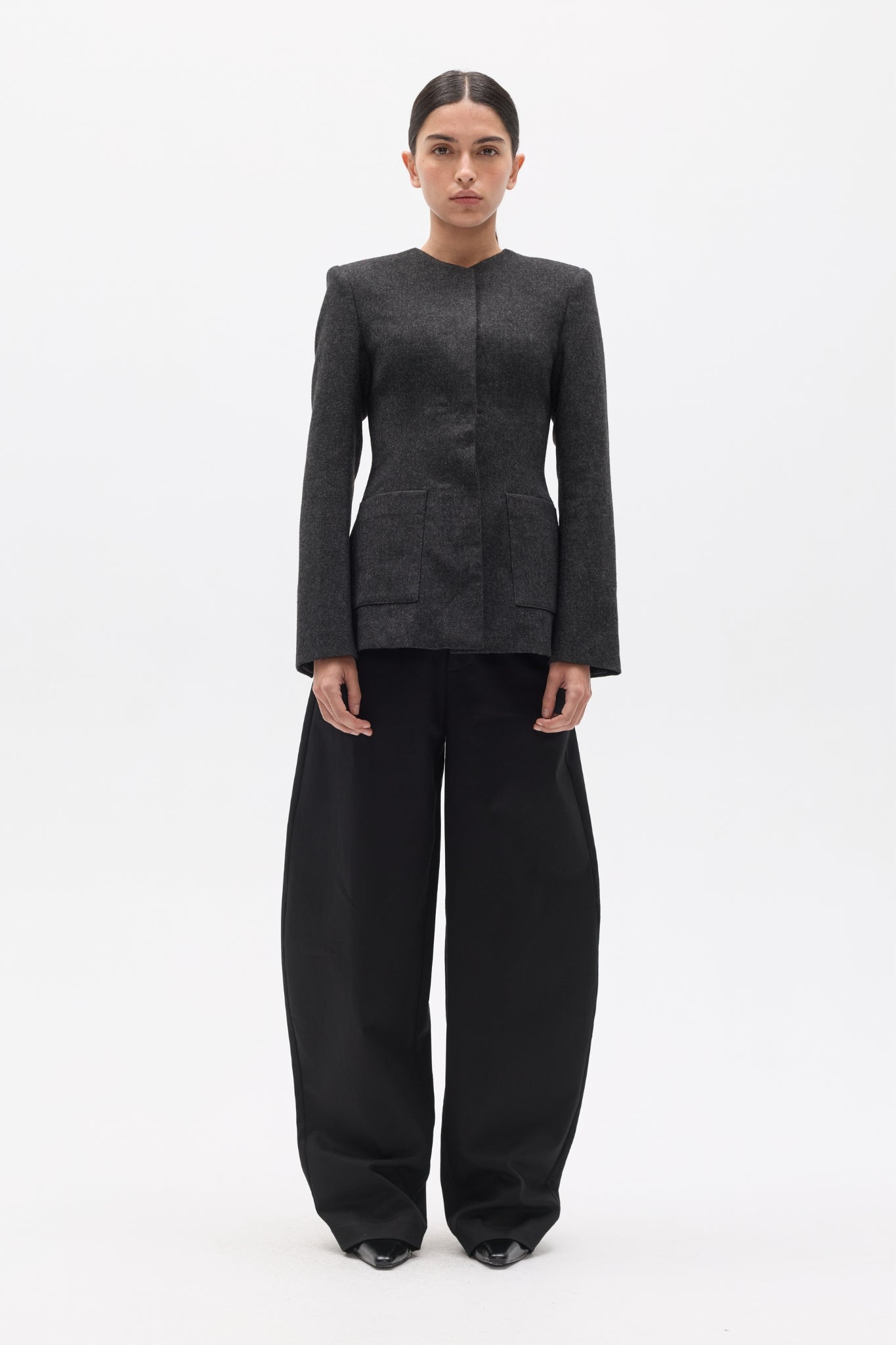 VITTORIA BLAZER - CHARCOAL