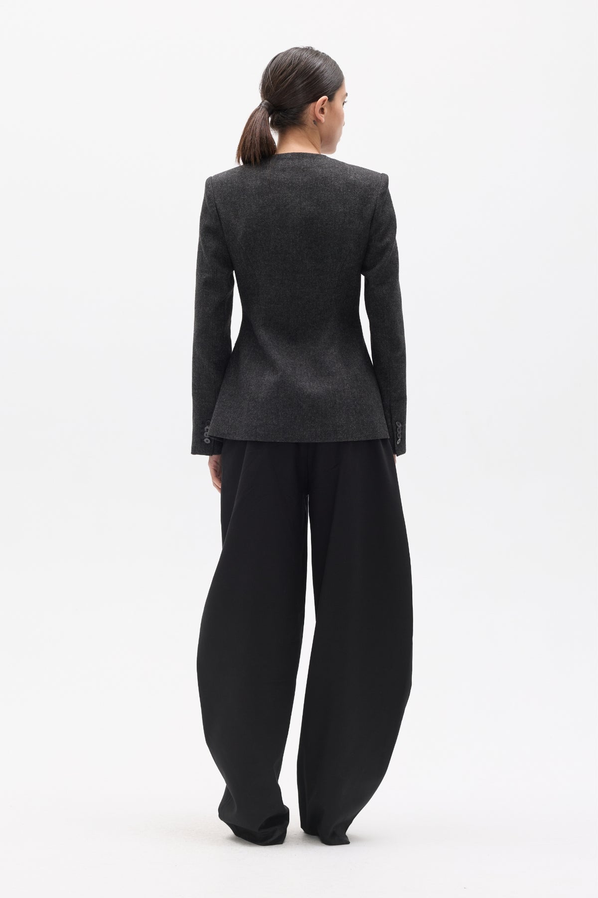 VITTORIA BLAZER - CHARCOAL