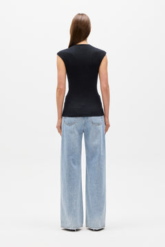 WOOSTER TOP - HEATHER GREY