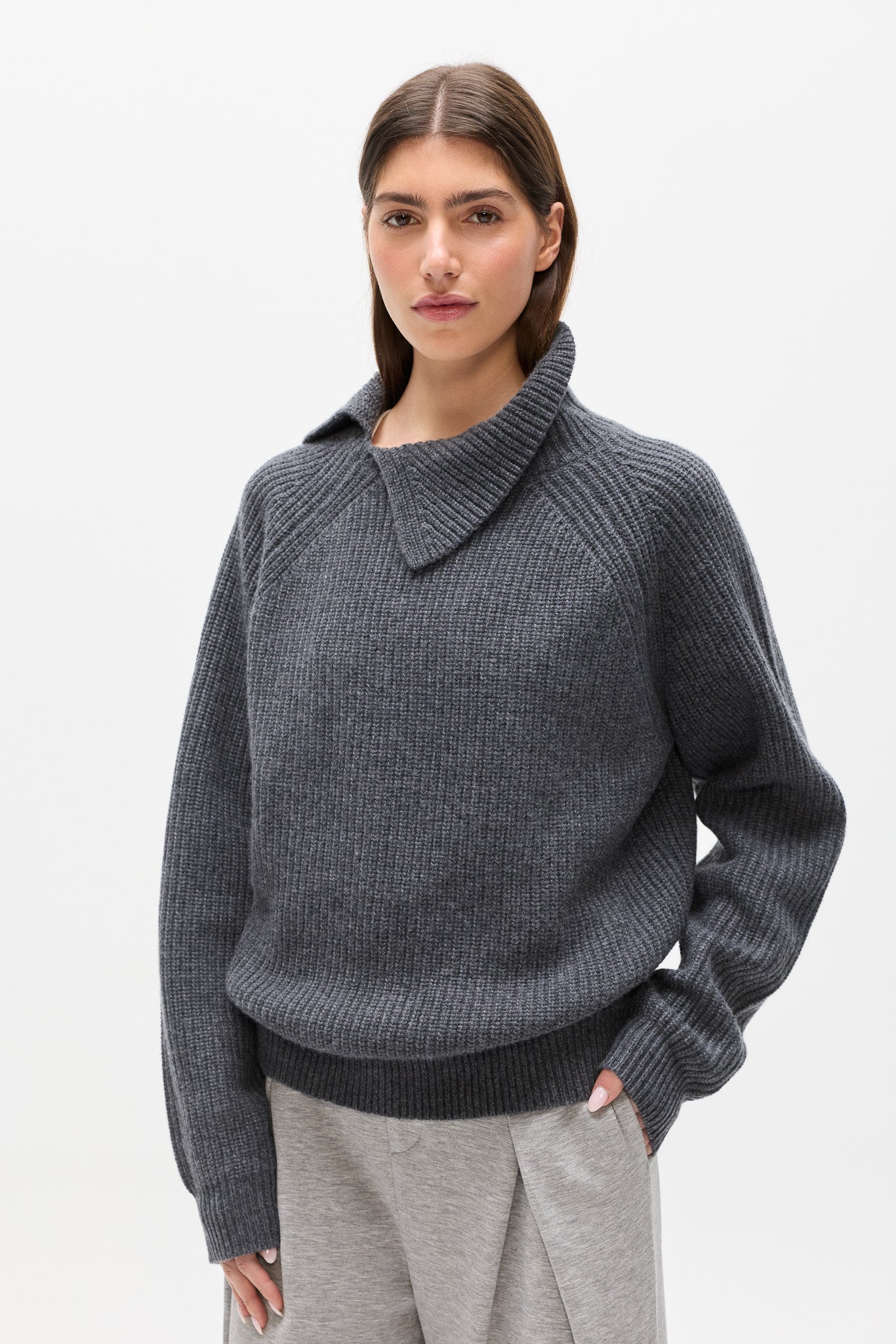 WINONA KNIT - DARK GREY