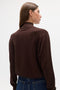 YVETTE KNIT JUMPER - CHOCOLATE BROWN