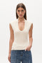 ZELIA TOP - IVORY