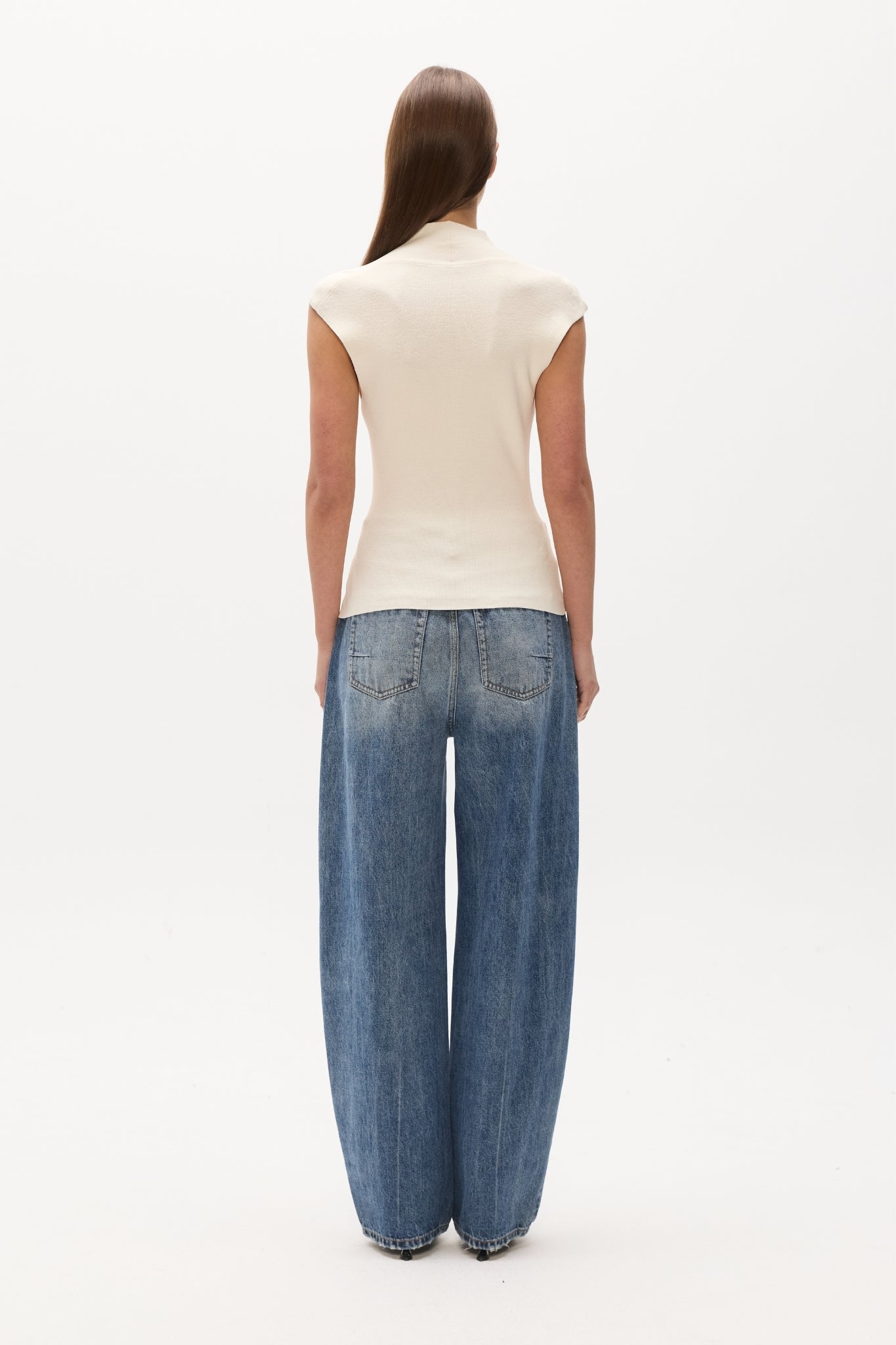 ZELIA TOP - IVORY