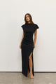 ELIANA MAXI DRESS - BLACK